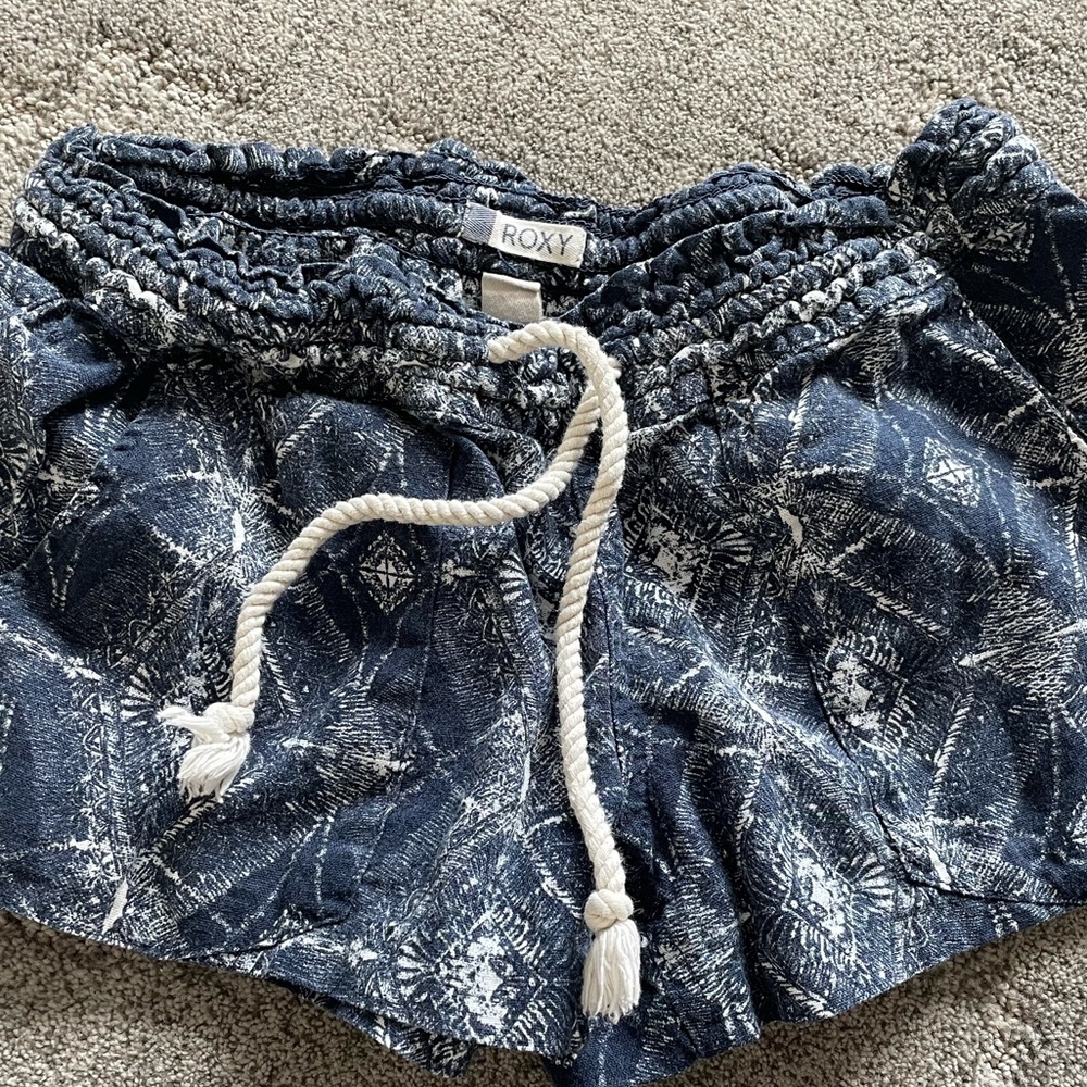 Oceanside Roxy Linen Short